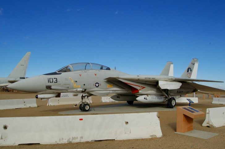 Grumman F-14D Super Tomcat 164350/AJ-103 US Navy, Joe Davies Heritage Airpark Palmdale, California