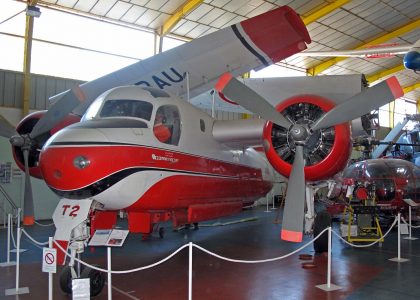 Grumman S-2 Firecat F-ZBAU/T2 Securite Civile, Musée de l’Aviation Saint-Victoret, France