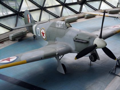 Hawker Hurricane Mk.IVRP LD975/O Yugoslavian Air Force, Aeronautical Museum Belgrade, Serbia