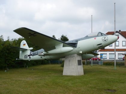 Hawker Sea Hawk Mk.101 RB+363 Marineflieger (German Navy), Aeronauticum – Deutsche Luftschiff und Marineflieger Museum, Nordholz Germany