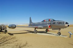 Lockheed T-33A Shooting Star 51-4533 USAF, Joe Davies Heritage Airpark Palmdale, California