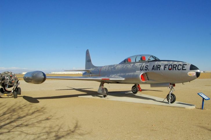 Lockheed T-33A Shooting Star 51-4533 USAF, Joe Davies Heritage Airpark Palmdale, California