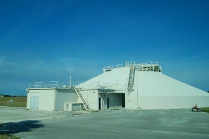 Lockhouse and the control rooms for Complex 26, Air Force Space and Missile Museum Cape Canaveral Air Force Station, Florida