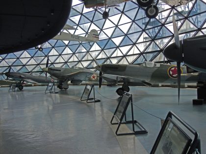 Messerschmitt Bf-109G-2 9663, Hawker Hurricane Mk.IVRP LD975/O Supermarine Spitfire LF Mk.Vc trop JK808/B Yugoslavian Air Force, Aeronautical Museum Belgrade, Serbia