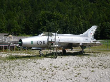 Mikoyan Gurevich MiG-21F-13 0310 Czechoslowakian Air Force, Museum Fahrzeug- Technik- Luftfahrt Bad Ischl, Austria