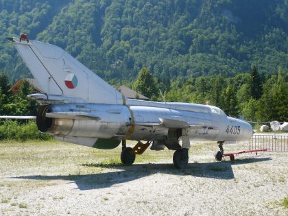 Mikoyan Gurevich MiG-21PFM 4405 Czechoslowakian Air Force, Museum Fahrzeug- Technik- Luftfahrt Bad Ischl, Austria