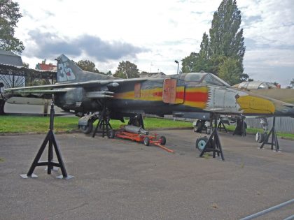 Mikoyan Gurevich MiG-23BN 9825 Czech Air Force, Letecké muzeum Kbely, Praha 9, Czechia