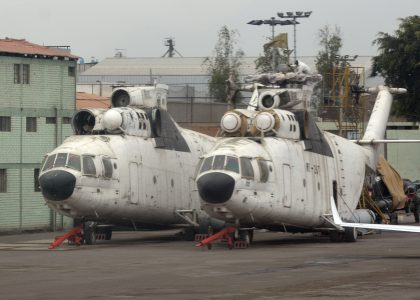 Mil Mi-26T EP-705 and EP-706 Peruvian Air Force, Aeropuerto Internacional Jorge Chávez