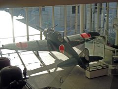 Mitsubishi A6M5 Zero Sen Model 52 81-161 Imperial Japanese Navy, Yūshūkan in Chiyoda, Tokyo