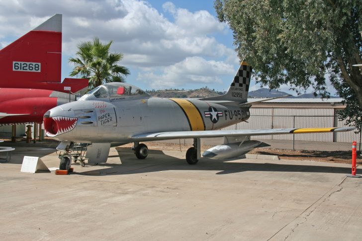 North American F-86F Sabre 51-12958/FU-958 USAF, 