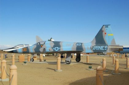 Northrop F-5E Tiger II 741529/06 VMFT-401 US Marines, Joe Davies Heritage Airpark Palmdale, California