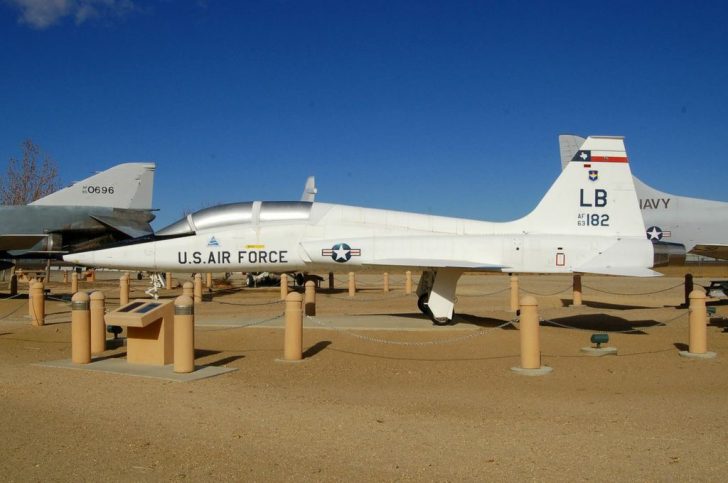 Northrop T-38A Talon 63-8182/LB USAF, Joe Davies Heritage Airpark Palmdale, California