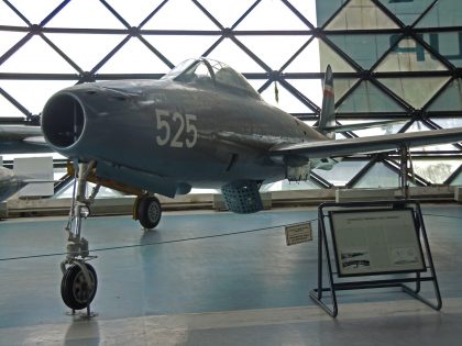 Republic F-84G-31-RE Thunderjet 10525 Yugoslavian Air Force, Aeronautical Museum Belgrade, Serbia