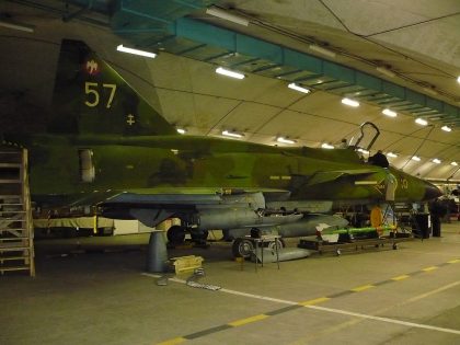 Saab AJ37 Viggen 37094/57 Swedish Air Force, Aeroseum, Göteborg Sweden