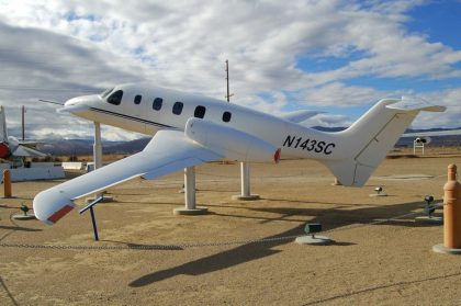 Scaled Composites 143 Triumph N143SC, Joe Davies Heritage Airpark Palmdale, California