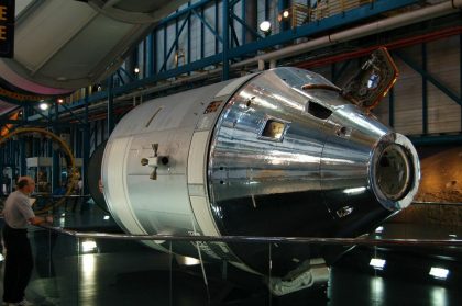 Service and Command module Saturnus V, Kennedy Space Center Visitor Complex, Titusville Florida