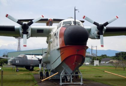 Shin Meiwa US-1 9076 JMSDF, JMSDF Naval Aviation Museum Kanoya, Japan