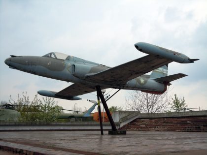 Soko J-21 Jastreb 24115 Yugoslavian Air Force, Aeronautical Museum Belgrade, Serbia