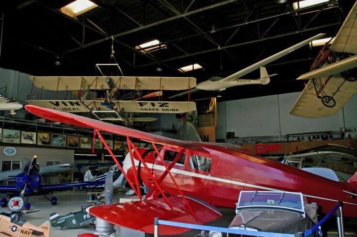 Wright EX Vin Fiz Flyer (replica), San Diego Air & Space Museum – Gillespie Field Annex El Cajon, CA