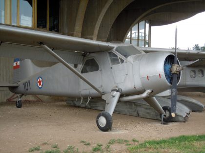 de Havilland Canada DHC-2 Beaver Mk.I 70101 Yugoslavian Air Force, Aeronautical Museum Belgrade, Serbia