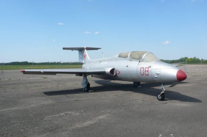 Aero Vodochody L-29 Delfin 08 Russian Air Force, Lietuvos Aviacijos Muziejus Kaunas, Lithuania