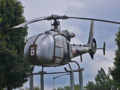 Aerospatiale SA341F Gazelle 1689/DAX ALAT (French Army), Musée de l’Alat et de l’Hélicoptère Dax, France