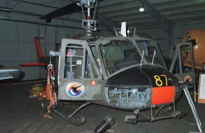 Agusta Bell Hkp3B 03427/87 Swedish Air Force, Jämtlands flyg- och lottamuseum Östersund, Sweden