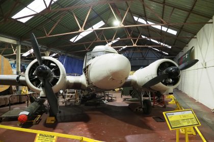 Avro Anson T.21 VV901 RAF, Yorkshire Air Museum & Allied Air Forces Memorial Elvington, UK