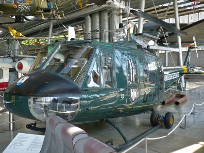 Bell UH-1D Iroquois D-HATU Bundesgrenzschutz, Deutsches Museum Flugwerft Schleissheim Oberschleißheim, Germany