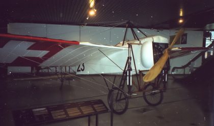 Bleriot XI 23 Swiss Air Force, Verkehrshaus der Schweiz, Swiss Museum of Transport Luzern, Switzerland