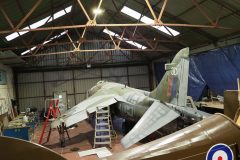 British Aerospace Harrier GR.3 XV748/3D RAF, Yorkshire Air Museum & Allied Air Forces Memorial Elvington, UK