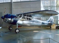 Cessna 195 N3480V, Deutsches Museum Flugwerft Schleissheim Oberschleißheim, Germany