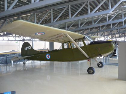 Cessna O-1A Birddog 4953 Norwegian Air Force, Forsvarets Flysamling Gardermoen, Norway