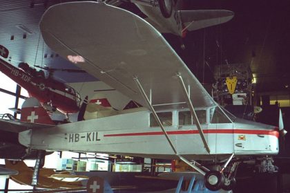 Comte AC-4 Gentleman HB-KIL, Verkehrshaus der Schweiz, Swiss Museum of Transport Luzern, Switzerland | Ruud Boots