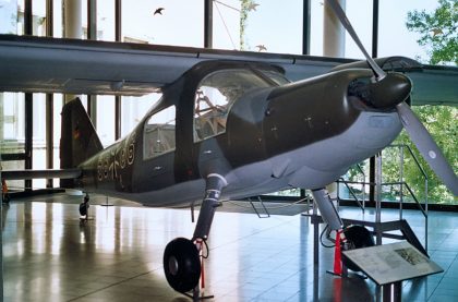 Dornier Do27B1 56+66 German Army, Deutsches Museum, Museumsinsel, München, Germany