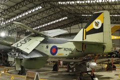 Fairey Gannet AEW.3 XL502 Royal Navy, Yorkshire Air Museum & Allied Air Forces Memorial Elvington, UK