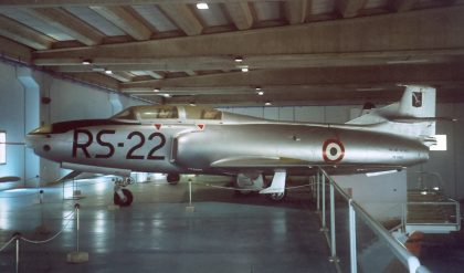 Fiat G.80-3B MM53882/RS-22 Italian Air Force, Museo Storico Aeronautica Militare Vigna di Valle, Bracciano, RM, Italy