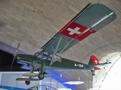 Fieseler Fi156C-3 Storch A-100 Swiss Air Force, Flieger Flab Museum Dübendorf, Switzerland