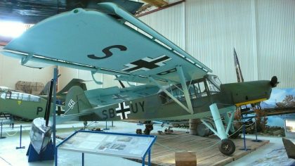 Fiesler Fi 156 C-2 Storch SB+UY Luftwaffe (German Air Force), Flyhistorisk Museum Sola, Stavanger Norway