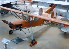 Fiesler Fil 56C-3 Trop Storch D-EAWD/EA+WD Luftwaffe, Deutsches Museum Flugwerft Schleissheim Oberschleißheim, Germany | Ruud Boots