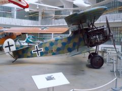 Fokker D.VII 4404/18 Luftwaffe, Deutsches Museum Flugwerft Schleissheim Oberschleißheim, Germany