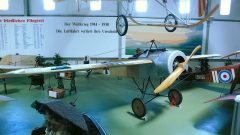 Fokker E.III (replica) German Air Force, Luftfahrt-Museum Laatzen-Hannover, Laatzen, Germany