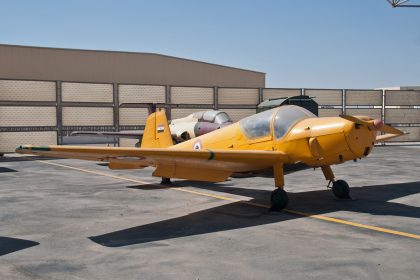 Heliopolis Gomhouria Mk.8R Egyptian Air Force, Almaza Airport Museum Cairo, Egypt