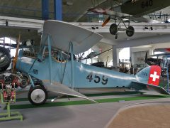 Hafeli DH.5 459 Swiss Air Force, Flieger Flab Museum Dübendorf, Switzerland