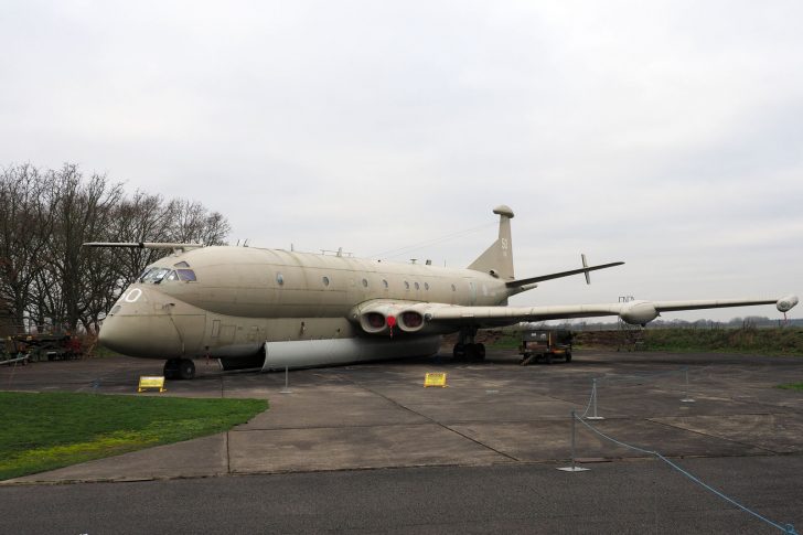 Hawker Siddenley Nimrod MR.2 XV250 RAF, Yorkshire Air Museum & Allied Air Forces Memorial Elvington, UK