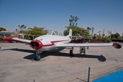 Helwan HA-200 Al-Kahira 200 Egyptian Air Force, Almaza Airport Museum Cairo, Egypt