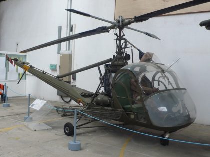 Hiller UH-12A 133 ALAT (French Army), Musée de l’Alat et de l’Hélicoptère Dax, France