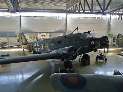 Junker Ju52 3m-g4e CA+JY Luftwaffe, Forsvarets Flysamling Gardermoen, Norway