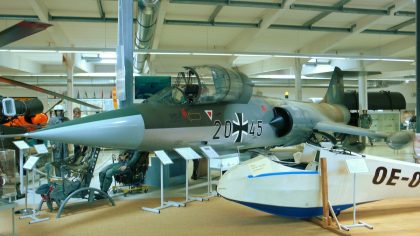 Lockheed F-104G Starfighter 20+45 German Air Force, Luftfahrt-Museum Laatzen-Hannover, Laatzen, Germany