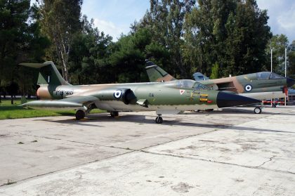 Lockheed F-104G Starfighter 7415/FG-415 Greece Air Force, Hellenic Air Force Museum Dekeleia – Tatoi Air Base, Greece